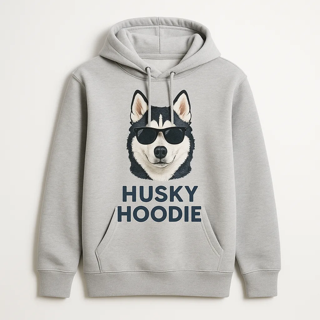 Husky Hoodie Cool